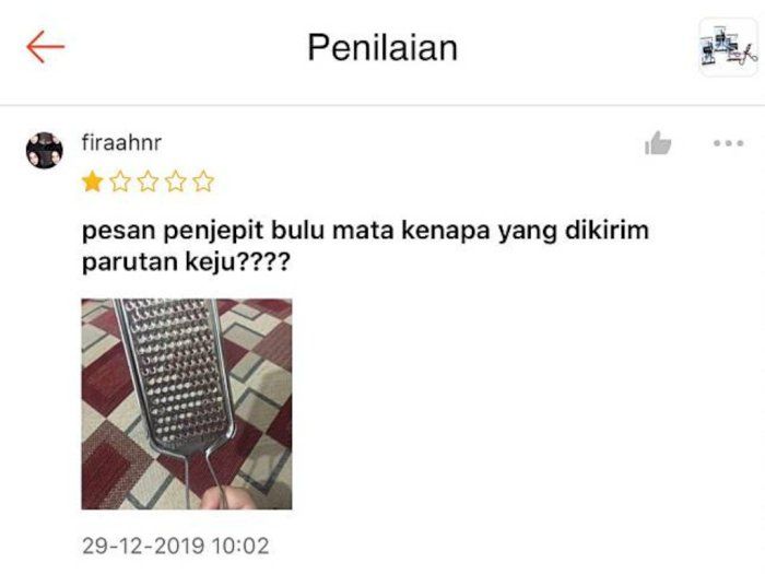 Belanja Online Tak Sesuai Ekspektasi