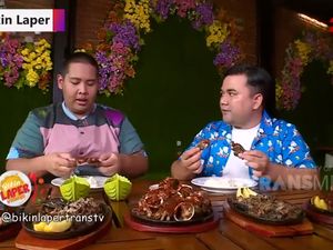 Bikin Laper! Unik dan Enak, Iga Kambing dan Ayam Bakar Batu Gurih
