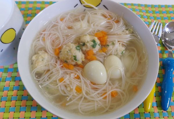 Sup Misoa Bola Ayam
