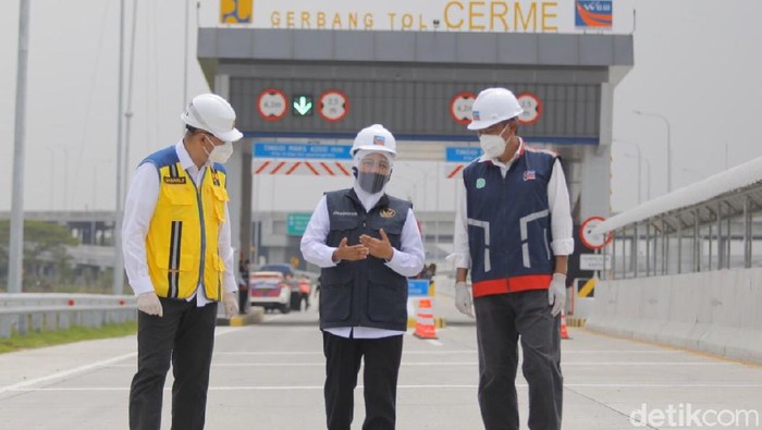 Diresmikan Gubernur Khofifah, Tol Cerme-Gresik Digratiskan Dua Pekan
