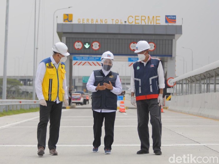 Diresmikan Gubernur Khofifah, Tol Cerme-Gresik Digratiskan Dua Pekan