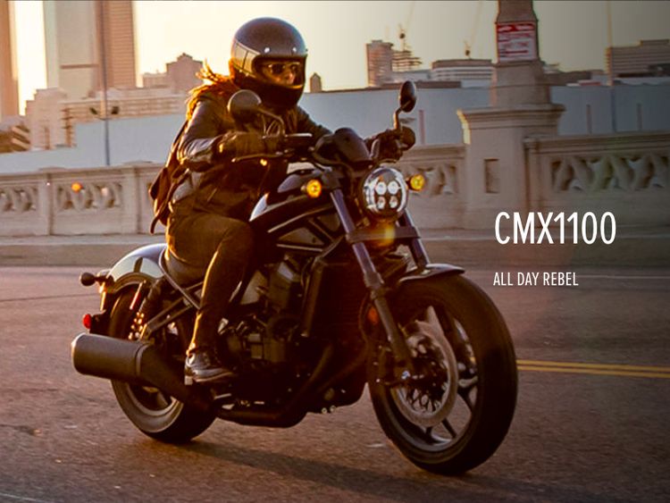 Tampang Honda Rebel 1100 yang Tantang Harley-Davidson