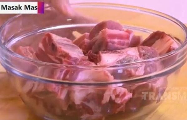 Iga Sapi Kukus Bumbu Kecap
