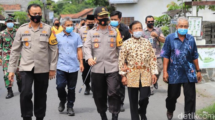 Kapolda Jatim Irjen Nico Afianta berkunjung ke kediri
