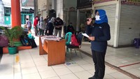 Kementerian Kesehatan menegaskan pentingnya protokol COVID-19 di pasar karena penularan COVID-19 pertama kali juga muncul di pasar basah, Wuhan. (Foto: Thalitha Yuristiana)