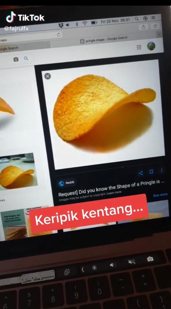 Keripik Kentang Punya Rumus, Netizen Pusing Sendiri Bacanya