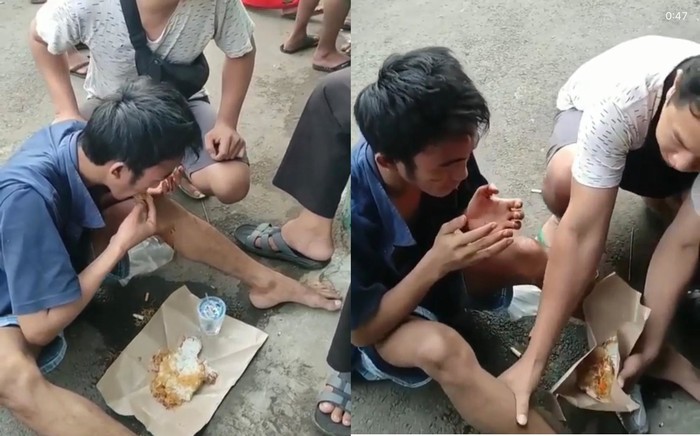Ketahuan Curi Burung, Pria Ini Malah Dikasih Makan Nasi Bungkus