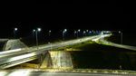 Intip Yuk! Tol Pekanbaru-Dumai Bermandi Cahaya