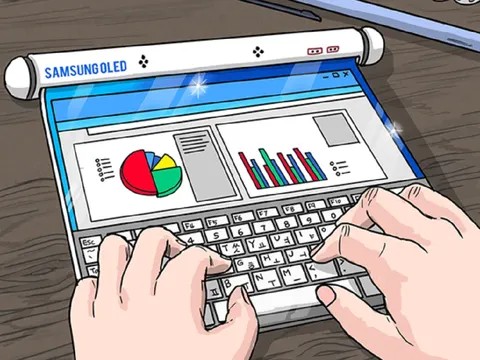 ponsel layar lipat samsung