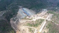 Bendungan Bendo memiliki kapasitas tampung 43,11 juta m3 yang akan dimanfaatkan untuk peningkatan layanan irigasi seluas 7.800 hektare di Kabupaten Ponorogo dan Madiun sebagai sentra pertanian Jawa timur.Foto: Dok. PT Wijaya Karya (Persero) Tbk