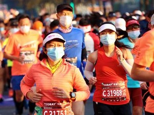 China Gelar Maraton di Tengah Pandemi Corona, Dihadiri 9 Ribu Pelari