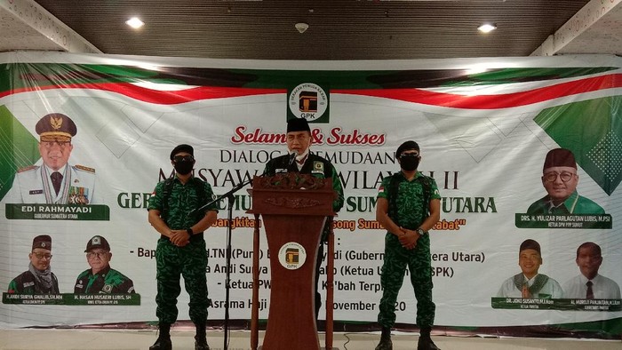 Gubsu Edy Rahmayadi di Acara Musywil GPK