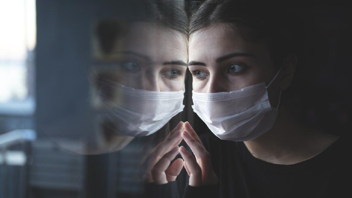 Ilustrasi isolasi mandiri Isolation Quarantine Coronavirus Covid 19