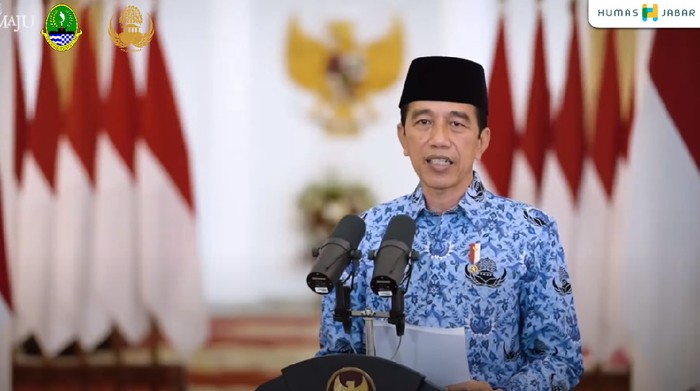 Jokowi di HUT ke-49 Korpri