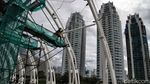 Melihat Perkembangan Pembangunan Jembatan Bentang Panjang LRT