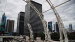 Melihat Perkembangan Pembangunan Jembatan Bentang Panjang LRT