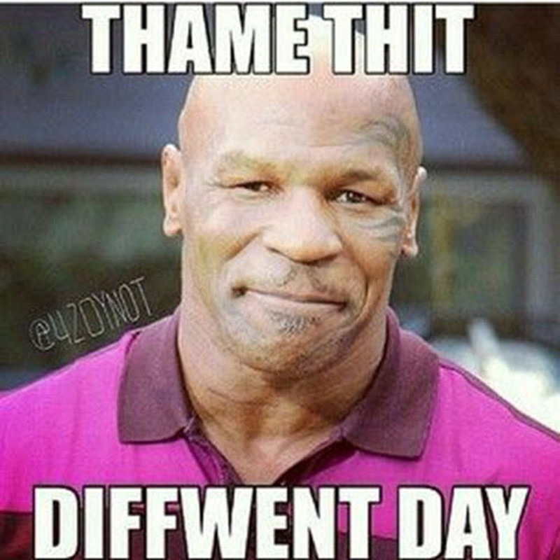 Meme Mike Tyson