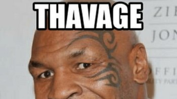 Savage juga merupakan meme klasik. Ini versi Mike Tyson (Pinterest)
