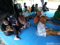 TPS Pilkada di KRB Erupsi Merapi Dipindahkan ke Barak Pengungsian