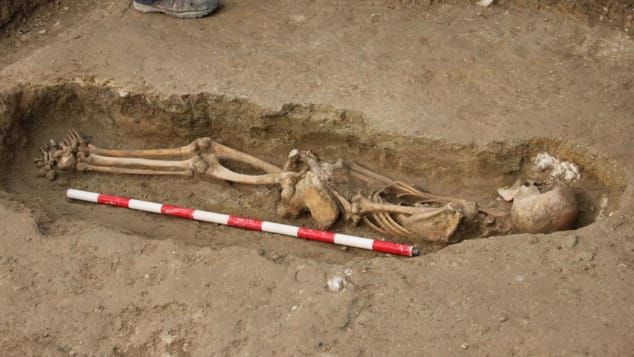 Permakaman di Tauste, Zaragoza, Aragon, Spanyol. (El Patiaz Asociacion Cultural via CNN)