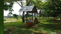 Kini setelah Pemkab Ciamis melakukan penataan ditambah adanya pandemi, tempat tersebut kini ramai dikunjungi (Dadang Hermansyah/detikTravel)