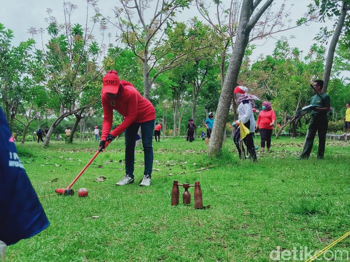 Woodball di kabupaten Klaten terdampak pandemi COVID-19.