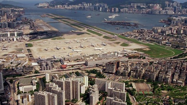 Airside di eks Bandara Kai Tak Hong Kong