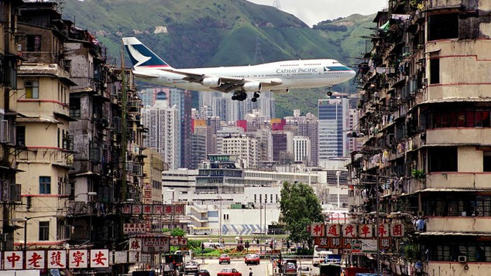 Airside di eks Bandara Kai Tak Hong Kong