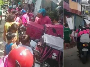 Aplikasi Error, 42 Pengantar Makanan Datangi Rumah Gadis 7 Tahun