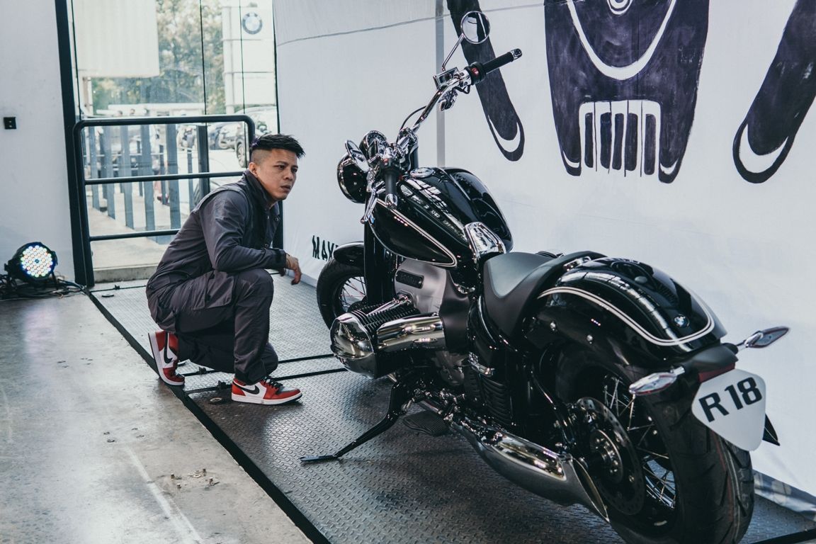 Ariel Noah dan BMW R 18 First Edition
