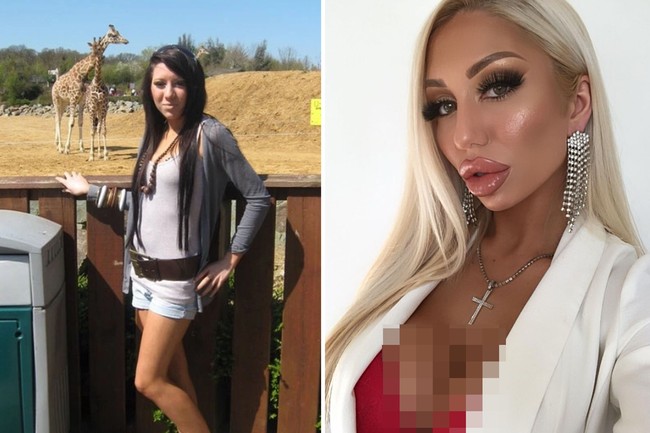 Aku merasa lebih menarik dan percaya diri ketika memiliki rambut pirang, kulit tanning, makeup dan filler, tambah Charlie. Foto: Instagram