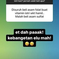 Yaelah Pak, nama depannya sama sih, tapi kegunaanya beda nih. Jangan dicontoh ya.. Foto: Instagram/@id_ayahasi