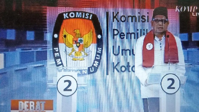 Debat kedua Pilkada Kota Depok, M. Idris tidak hadir