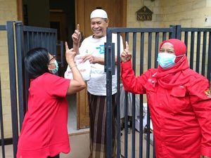 Unggul di Survei Cyrus Network, PDIP: Kami Jemput Kemenangan Door to Door