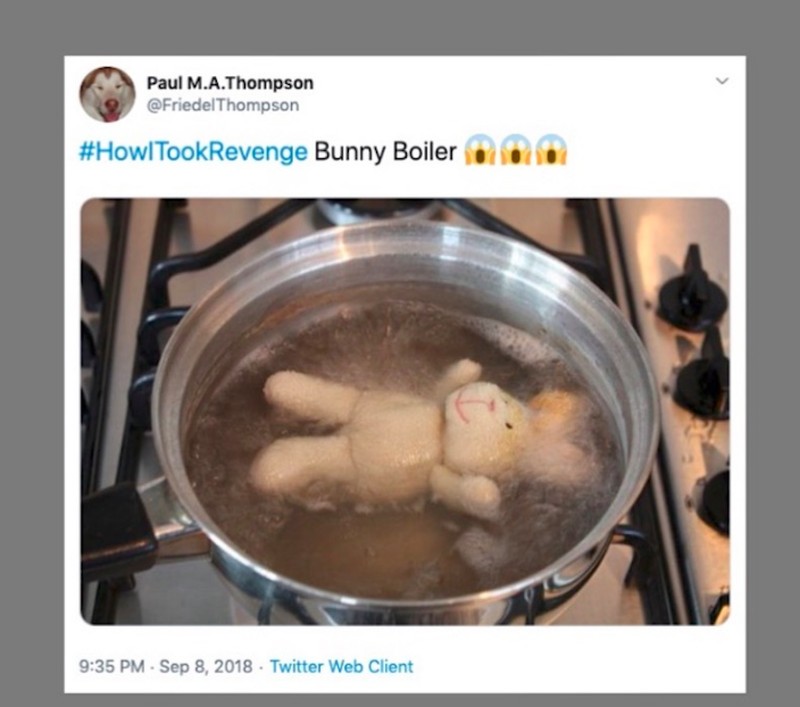 Foto balas dendam paling kocak.