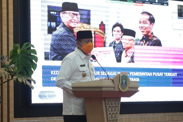 Gubernur Banten Wahidin Halim