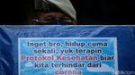 Kampanye Prokes Bergema di Tengah Peningkatan Kasus Corona