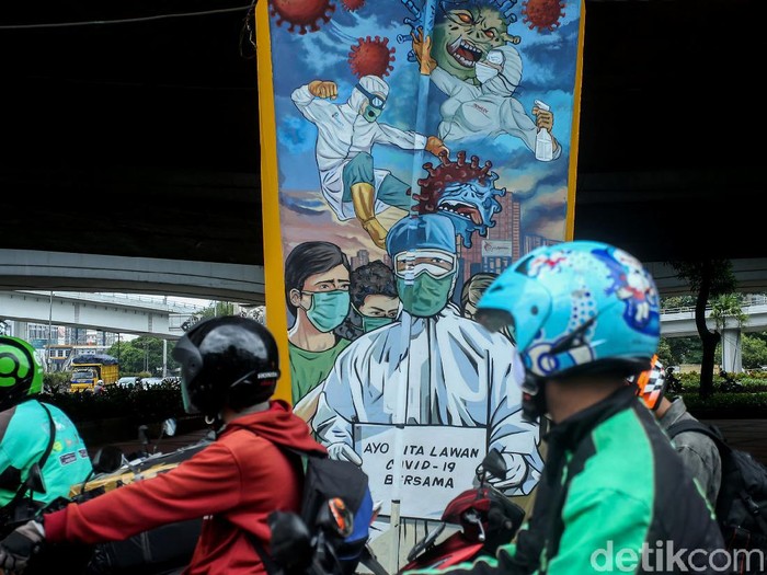 Jokowi menyoroti kondisi COVID-19 di Indonesia yang memburuk. Kampanye protokol kesehatan pun terus dilakukan sebagai upaya pencegahan virus Corona.