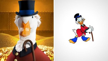 Paman Gober. Foto: Dito Von Tease