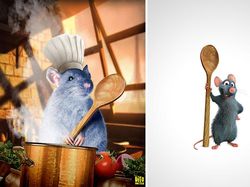 Ketika Karakter Kartun Diedit Seperti di Dunia Nyata