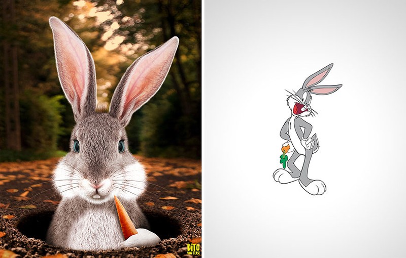 Kartun di Dunia Nyata