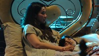 Marsha Timothy cerita tentang film Asih 2. Meski horor, film itu penuh dengan drama. Foto: dok ist