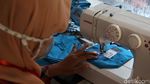 Melihat Produksi Masker Transparan untuk Tuna Rungu