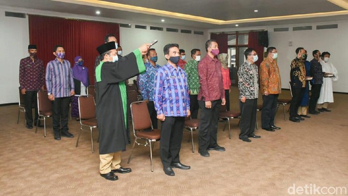 pelantikan pejabat pemkot kediri