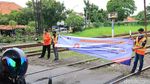Foto: Sosialisasi Keselamatan Perlintasan Kereta di Bandung