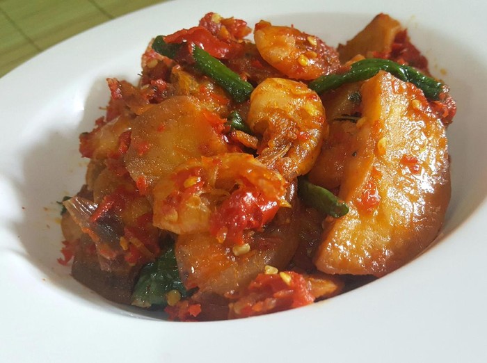 Resep udang balado Resep udang balado