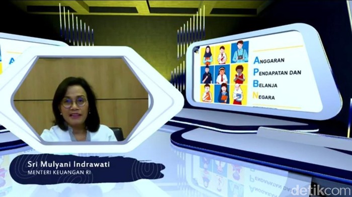 Sri Mulyani Jadi Guru Virtual