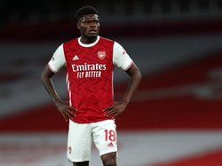 4. Thomas Partey: Atletico ke Arsenal 45 juta paun atau sekitar Rp 870 miliar (2020). Foto: Getty Images/Catherine Ivill