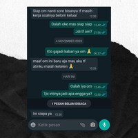 Mendadak lupa ingatan. Mungkin si om kurang fokus dan butuh banyak minum air putih nih. Foto: Instagram/@newdramaolshop