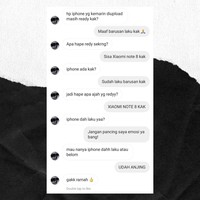 Ini sih bikin penjualnya emosi tingkat tinggi. Gimana nggak bengek kalau baca yang kayak gini? Foto: Instagram/@newdramaolshop